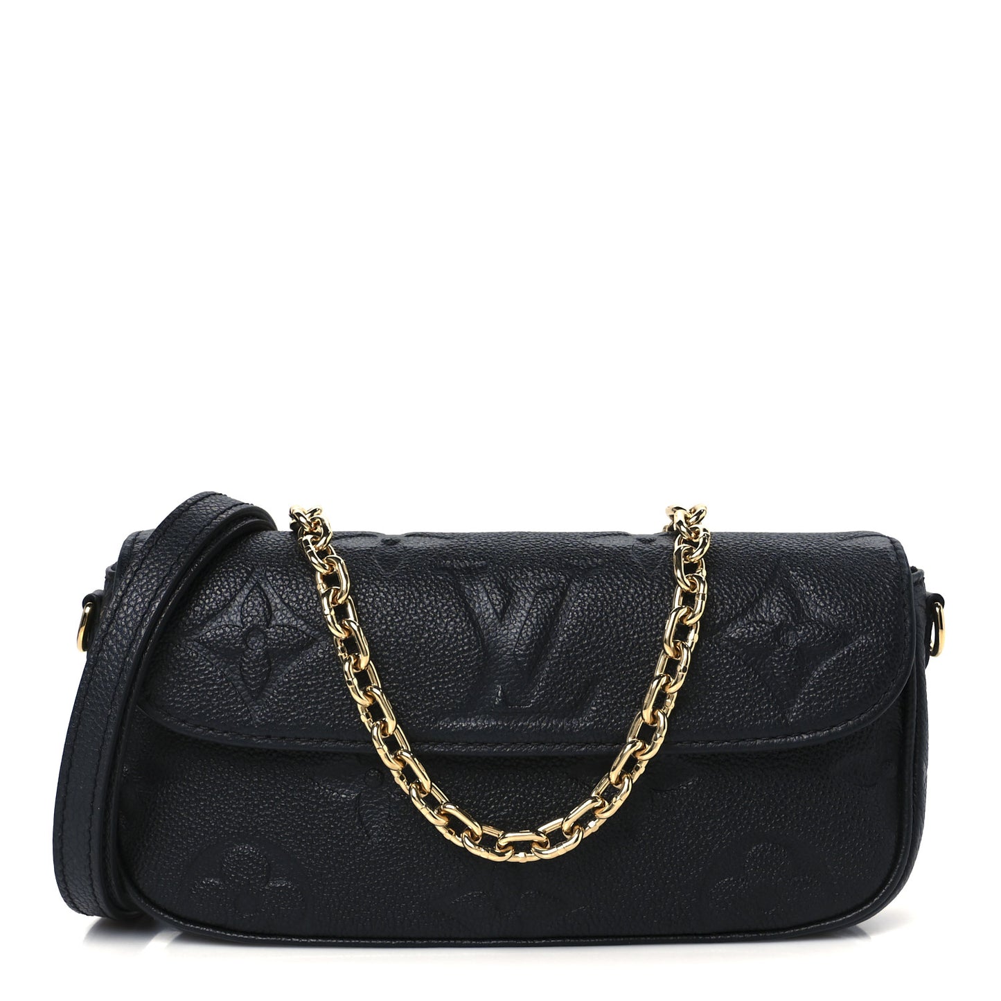 Empreinte Monogram Giant Ivy Wallet On Chain Black