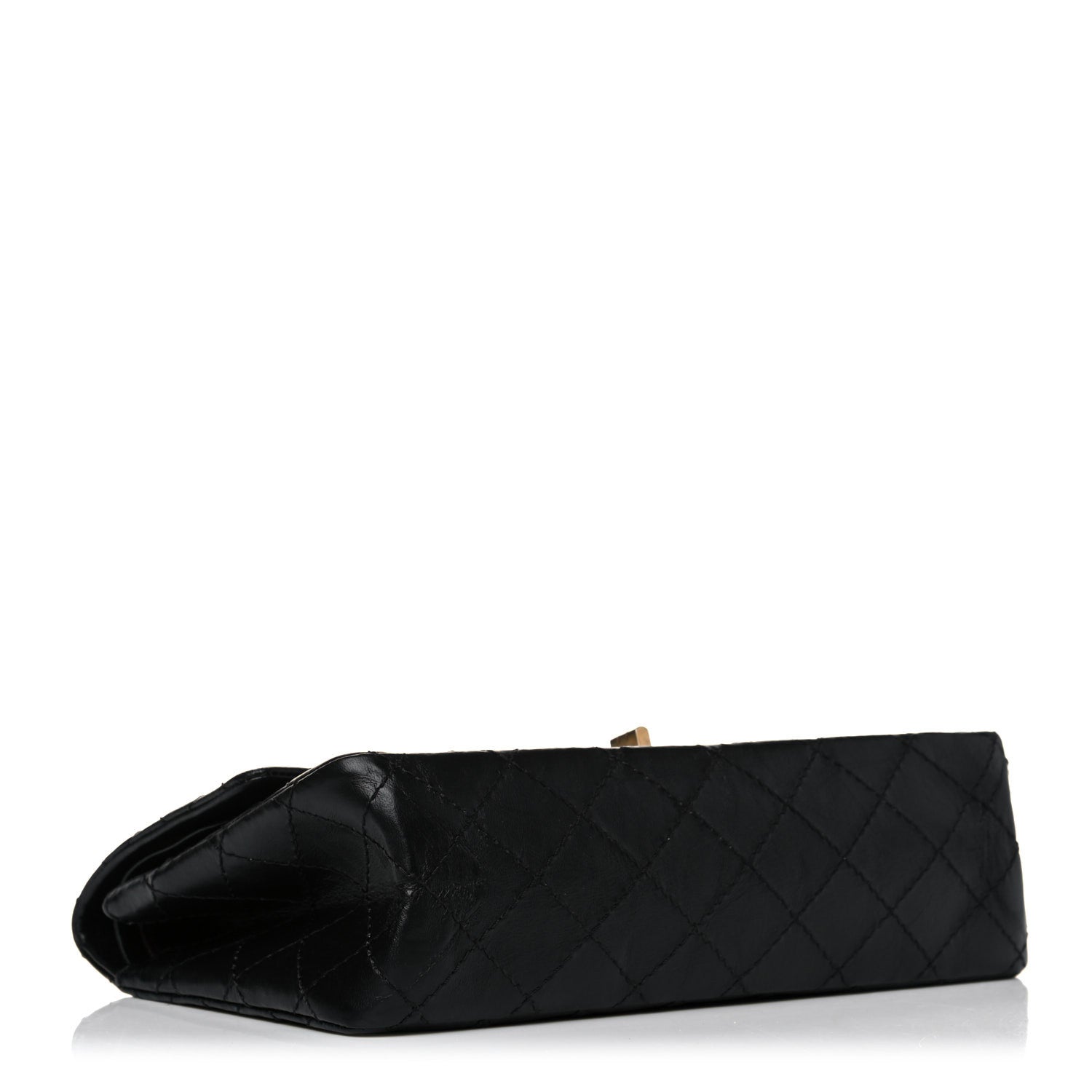 Chanel Aged Calfskin Quilted 2.55 Reissue 225 Flap Black 3 of 10