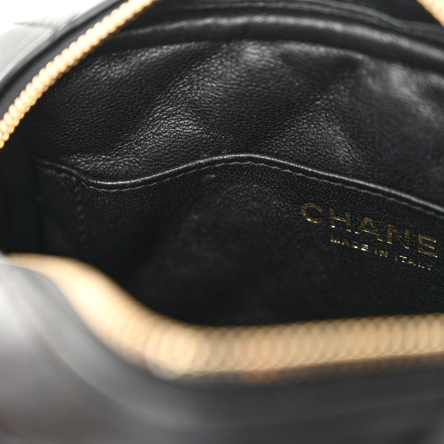 Chanel Lambskin Quilted Camera Bag Black 8 of 12