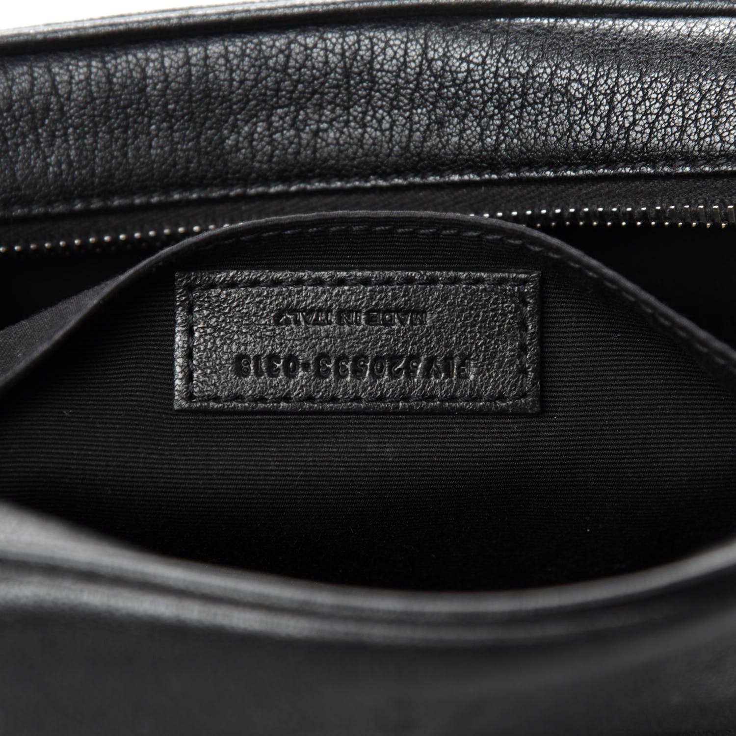 Saint Laurent Lambskin Monogram Small Lou Camera Bag Black 11 of 13