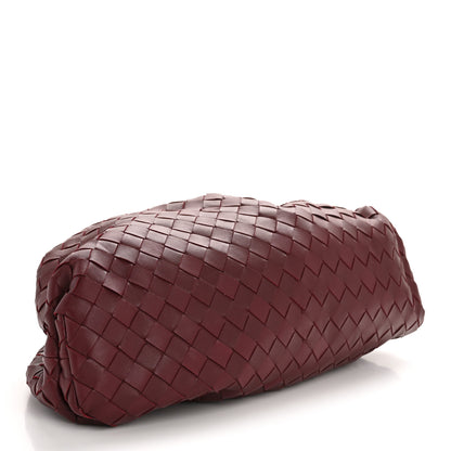 Bottega Veneta Nappa Maxi Intrecciato The Pouch Oversized Clutch Bordeaux 4 of 10