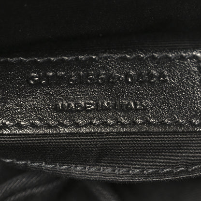 Saint Laurent Calfskin Matelasse Monogram Monochrome Lou Camera Bag Black 7 of 10