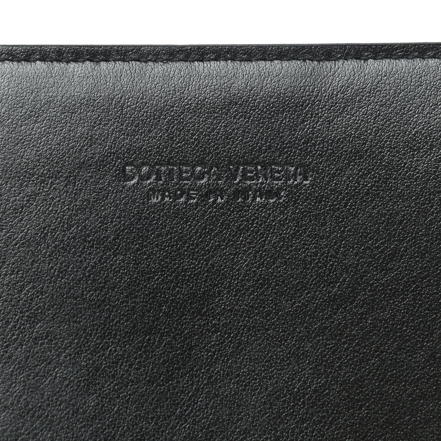 Bottega Veneta Nappa Intrecciato Flap Pouch Black 6 of 7