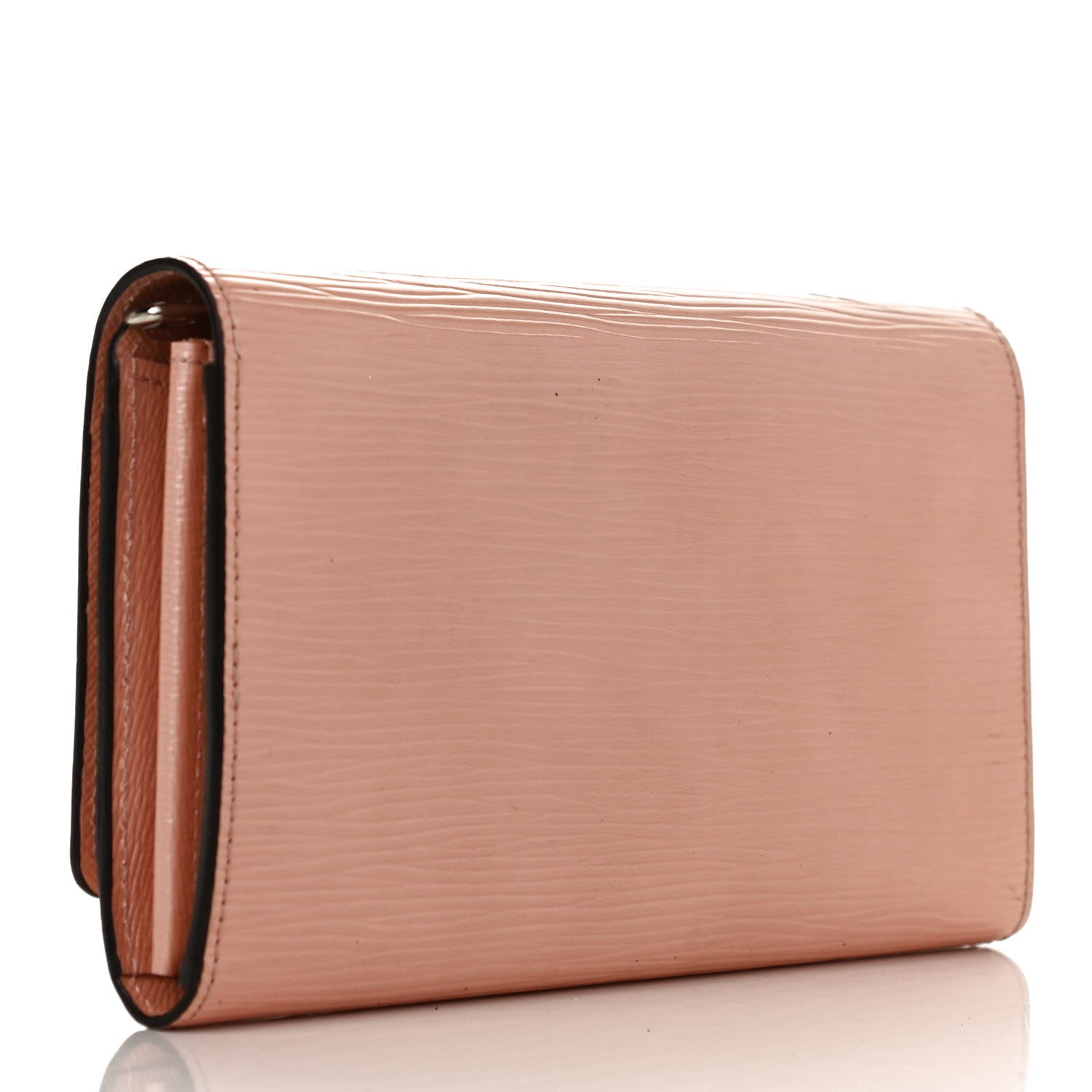 Louis Vuitton Epi Louise Wallet Rose Nacre 3 of 12