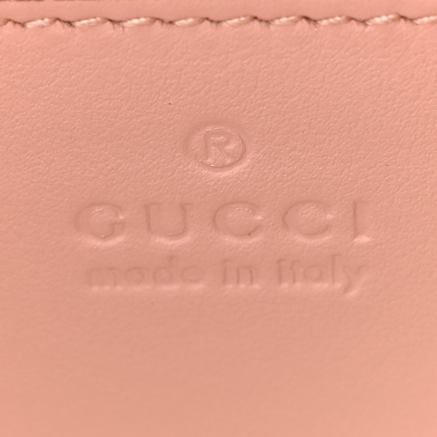 Gucci Calfskin GG Matelasse Small Slim Chain Shoulder Bag Perfect Pink Natural 6 of 10