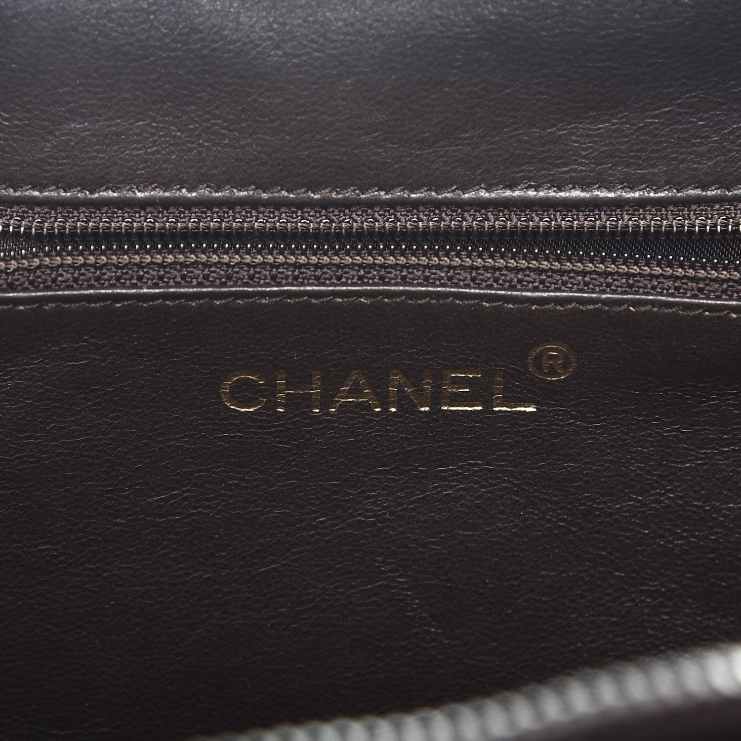 Chanel Suede Box Bag Dark Brown 6 of 11