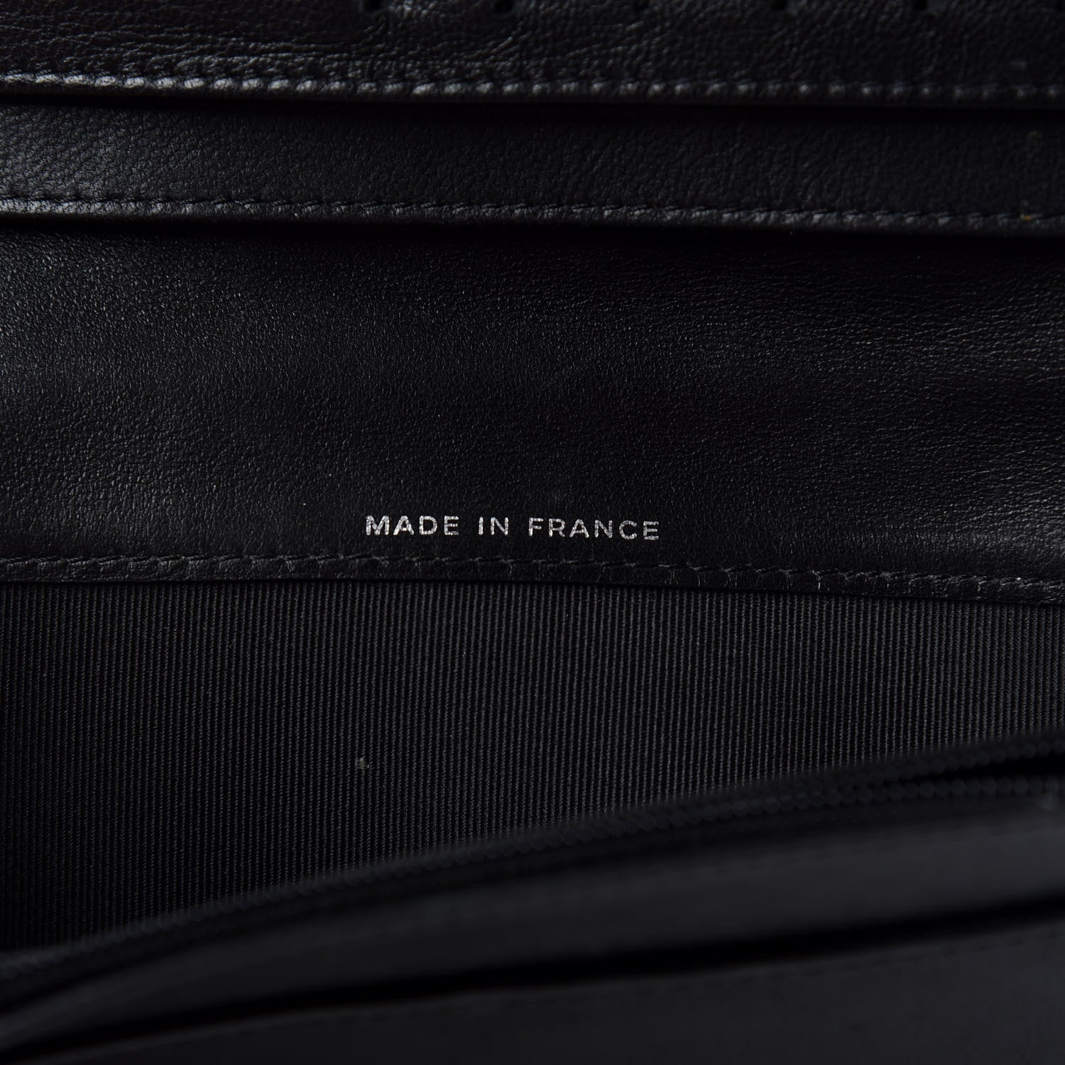 Chanel Lambskin Quilted Yen Wallet Black 7 of 9