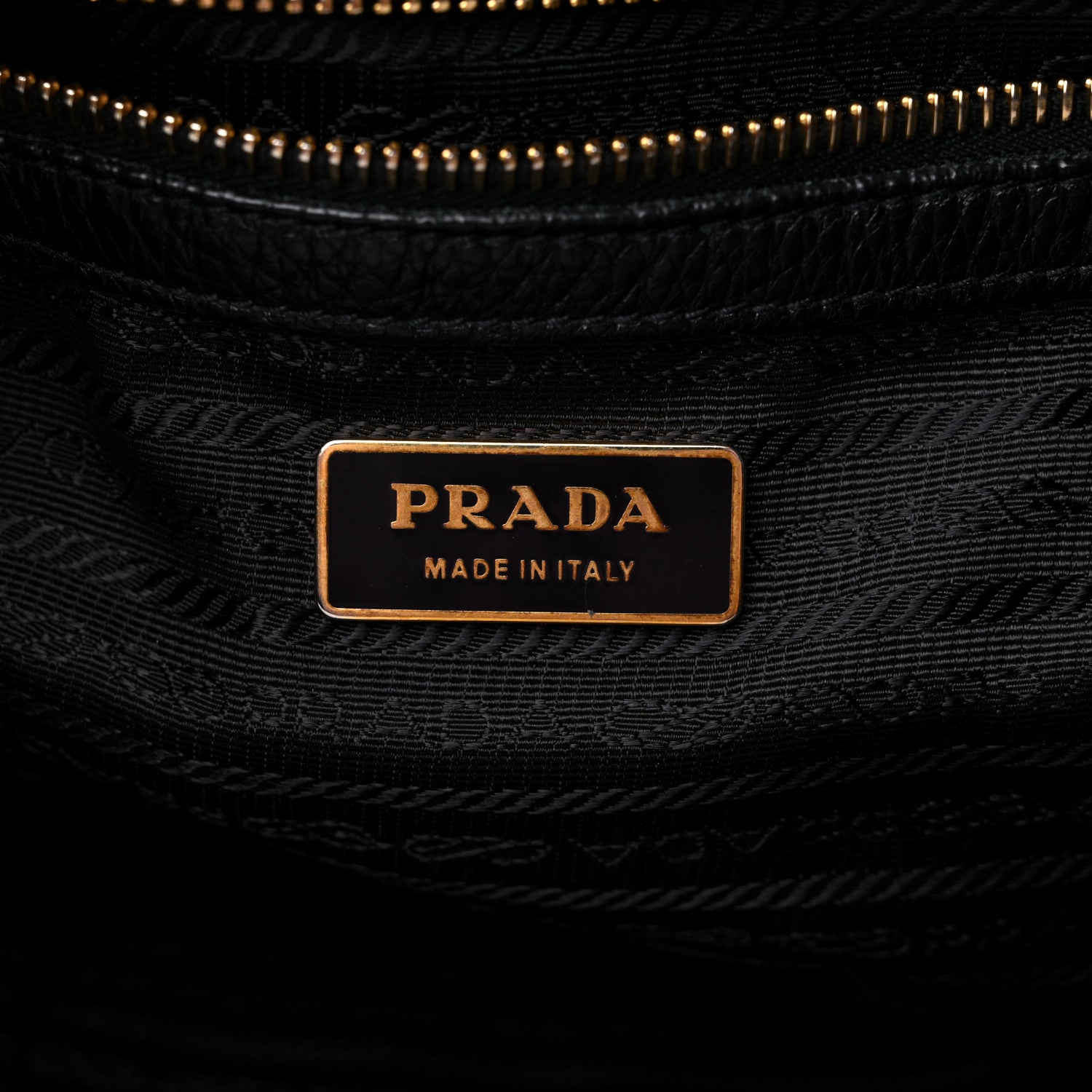 Prada Vitello Daino Shoulder Bag Black 5 of 15