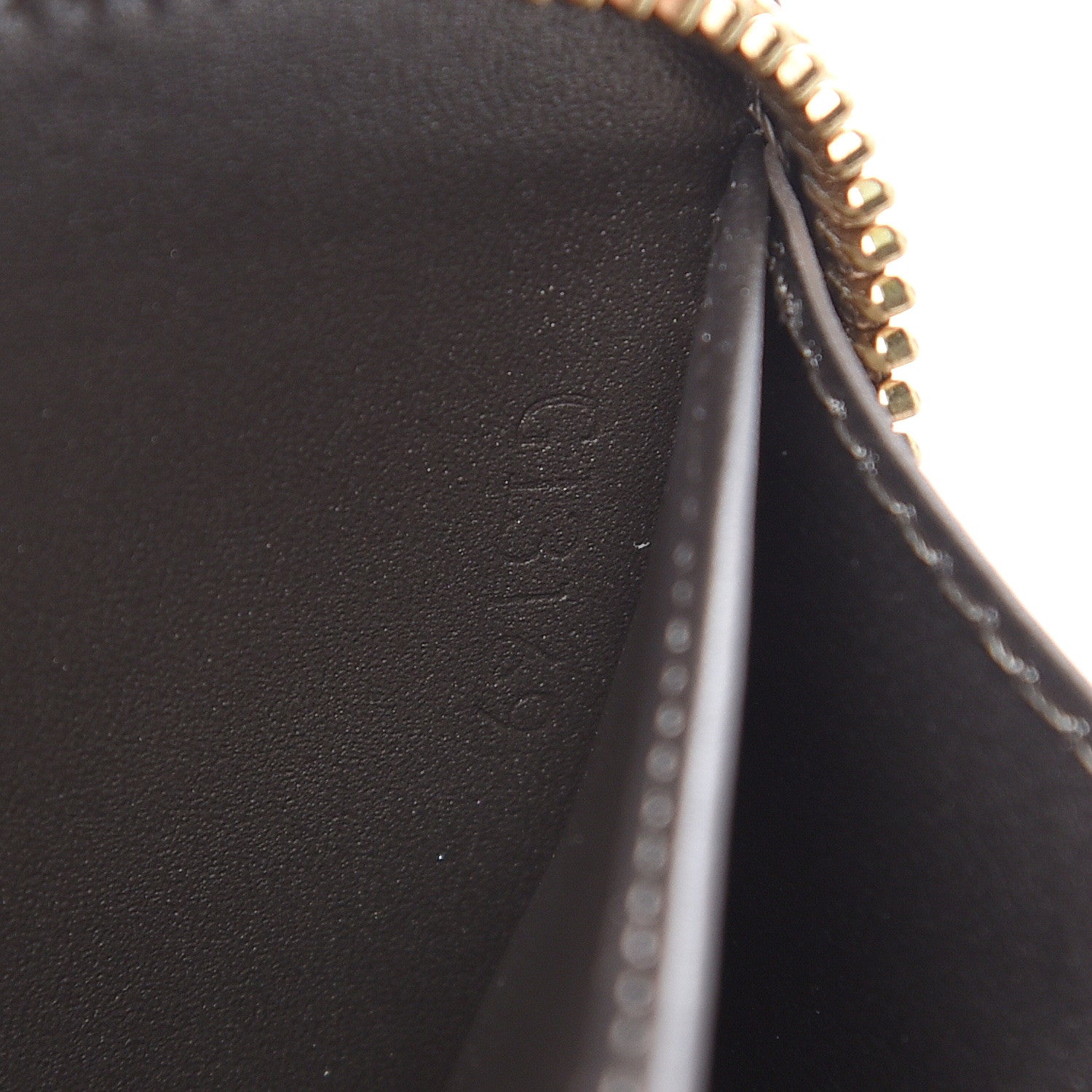 Louis Vuitton Vernis Zippy Wallet Champagne Metallise 7 of 7