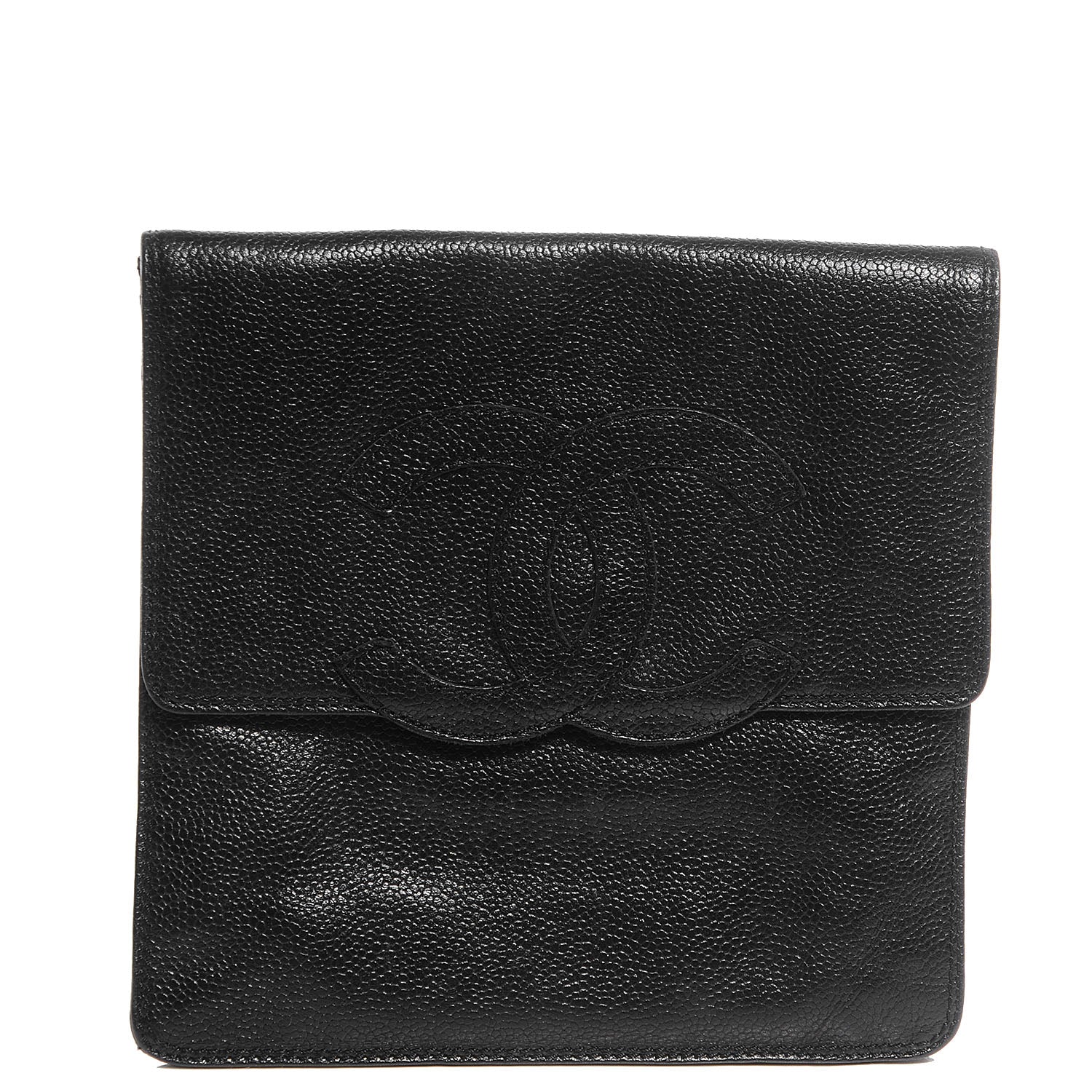 Chanel Caviar CC Messenger Bag Black 1 of 8