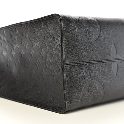 Louis Vuitton Empreinte Monogram Giant Onthego GM Black 8 of 11
