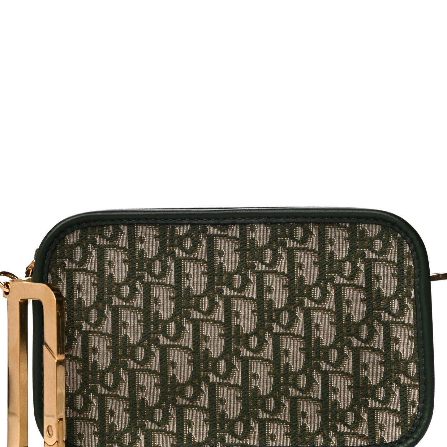 Oblique Diorquake Clutch Green