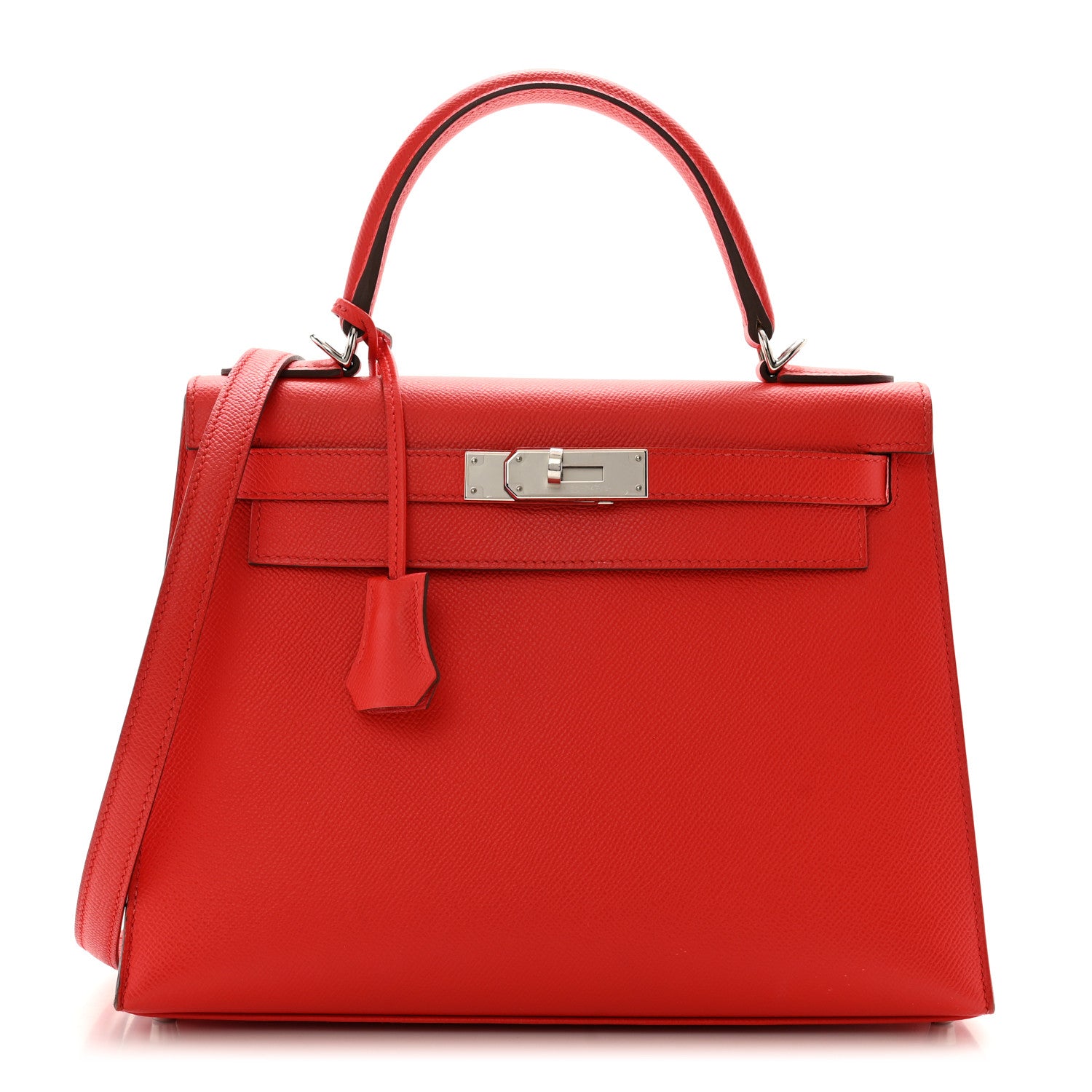 Hermes Epsom Kelly Sellier 28 Rouge de Coeur 1 of 15