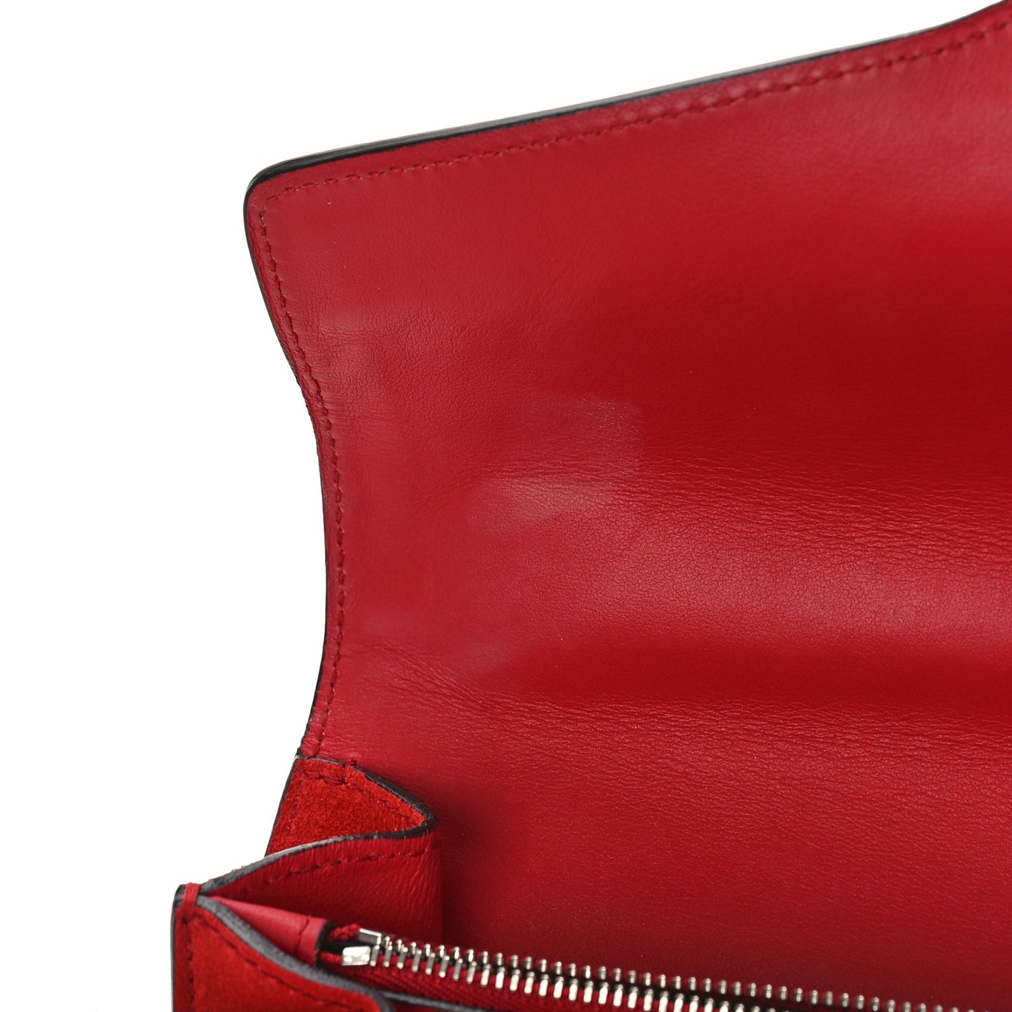 Suede Vitello Velvet Small Dionysus Shoulder Bag Vulcanic Red