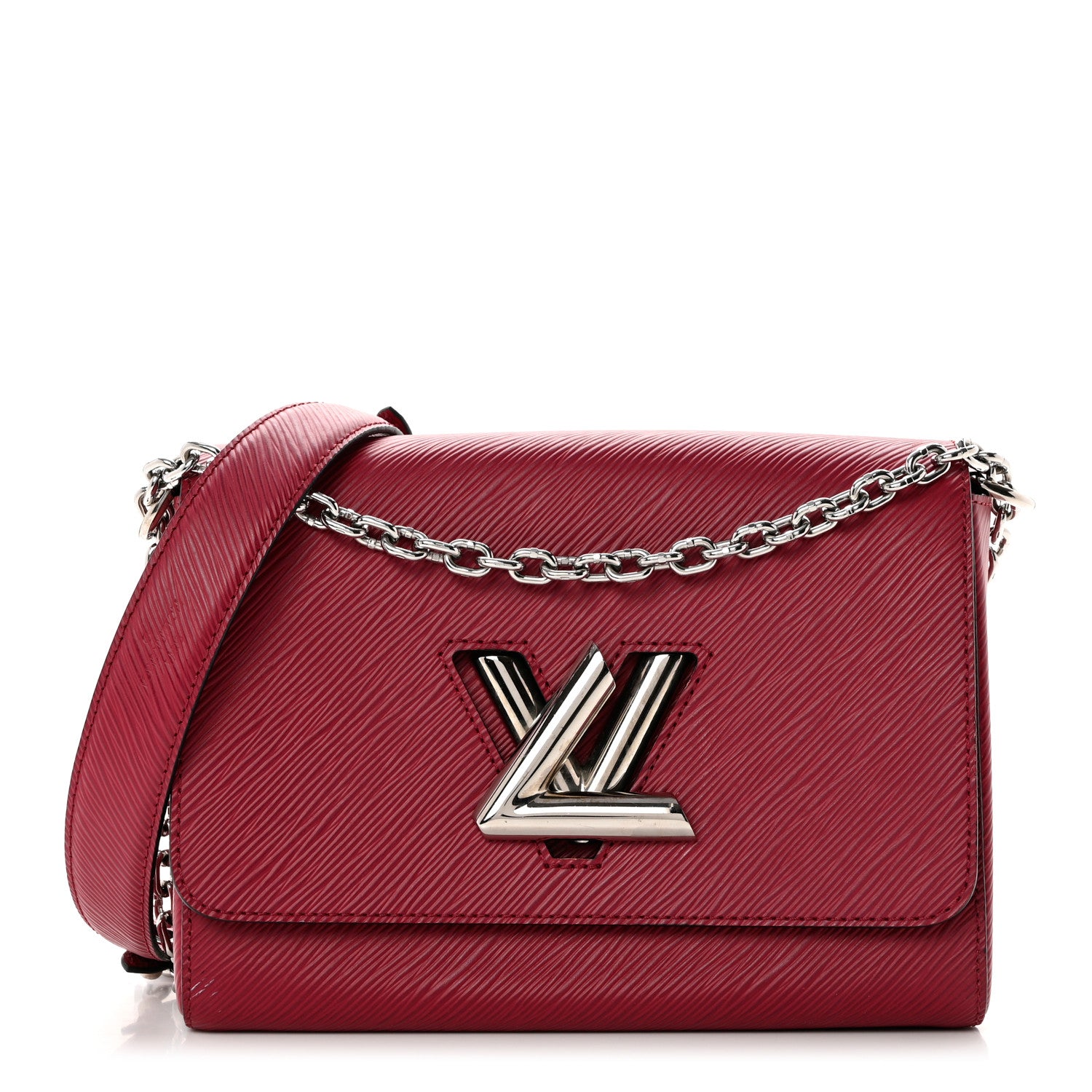 Louis Vuitton Epi Twist Shoulder Bag MM Fuchsia 3 of 10