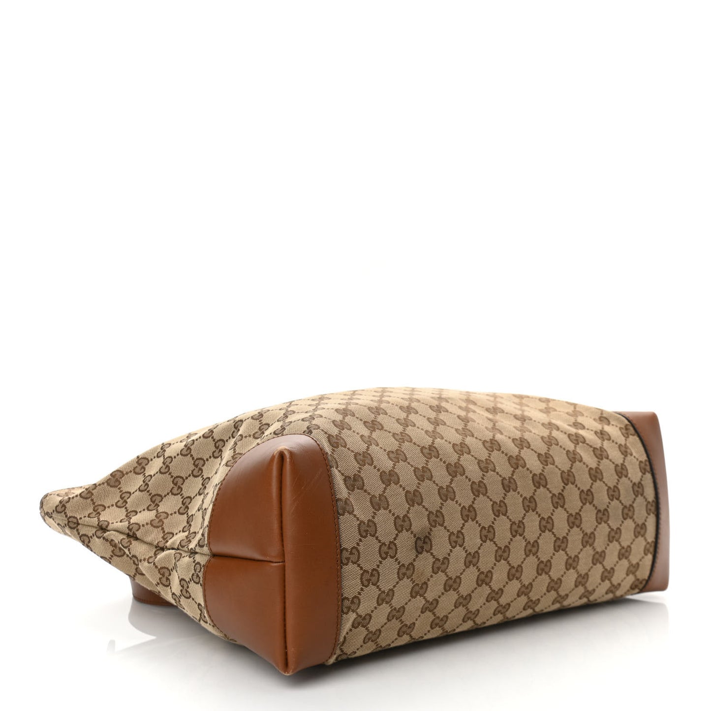 Monogram Large Original Tote Tan