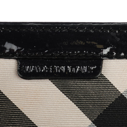 Burberry Crinkled Patent Bracelet Clutch Bag Purple 8 of 9