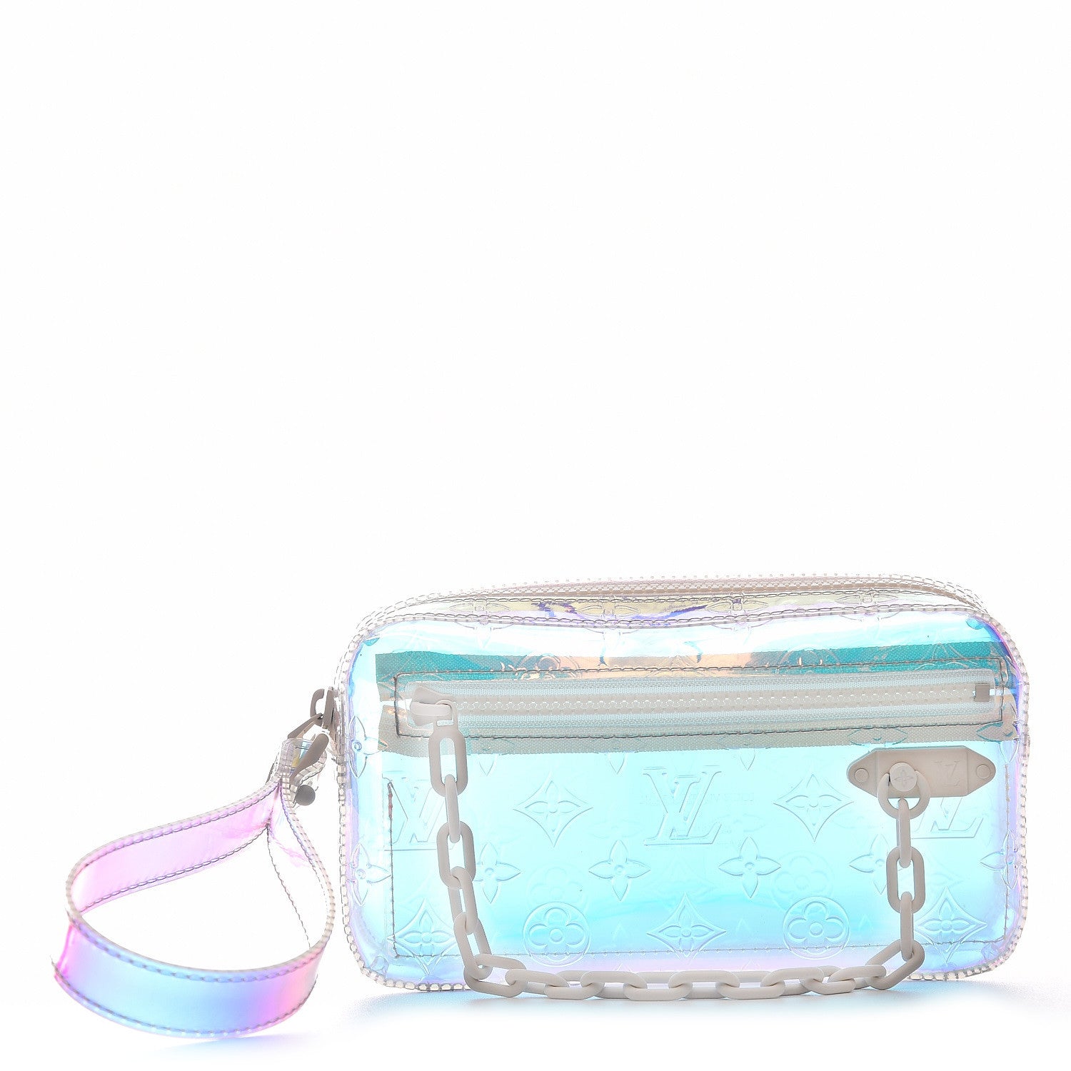 Louis Vuitton PVC Monogram Pochette Volga Iridescent Prism 1 of 7
