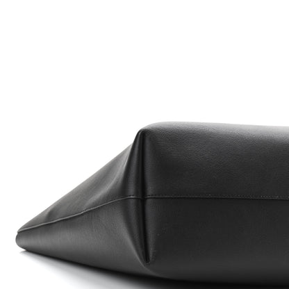 Saint Laurent Calfskin Large Shopping Tote Black 10 of 11