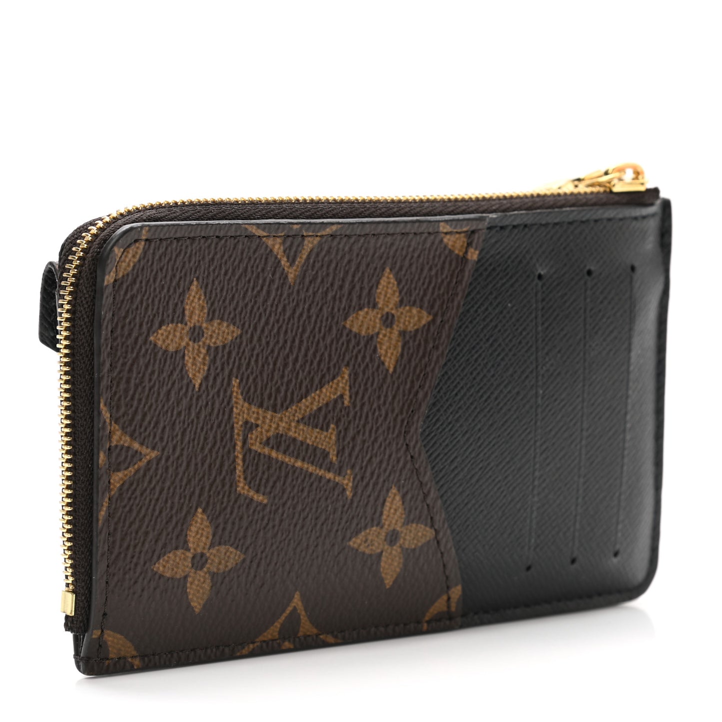 Monogram Recto Verso Card Holder Black