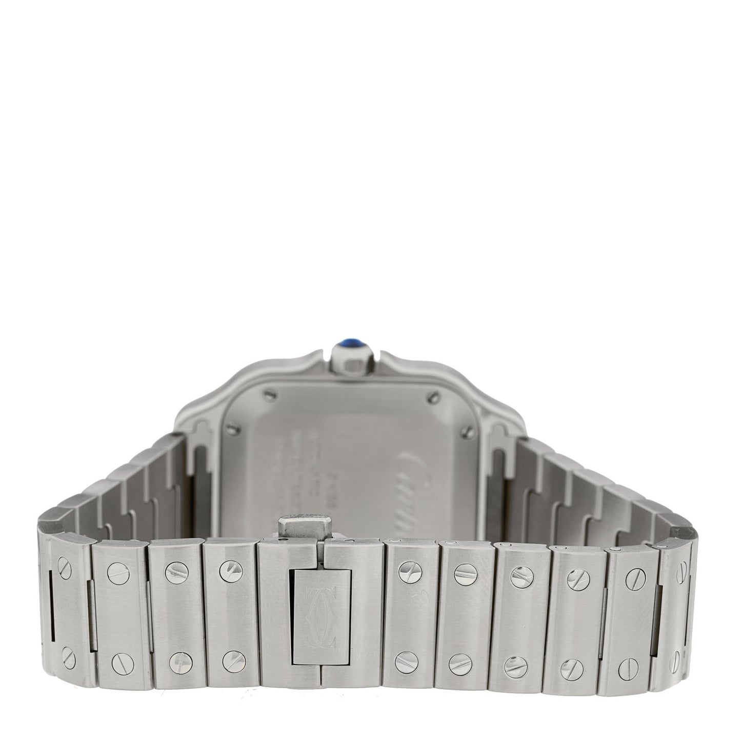 Stainless Steel 35mm Santos de Cartier Automatic Watch