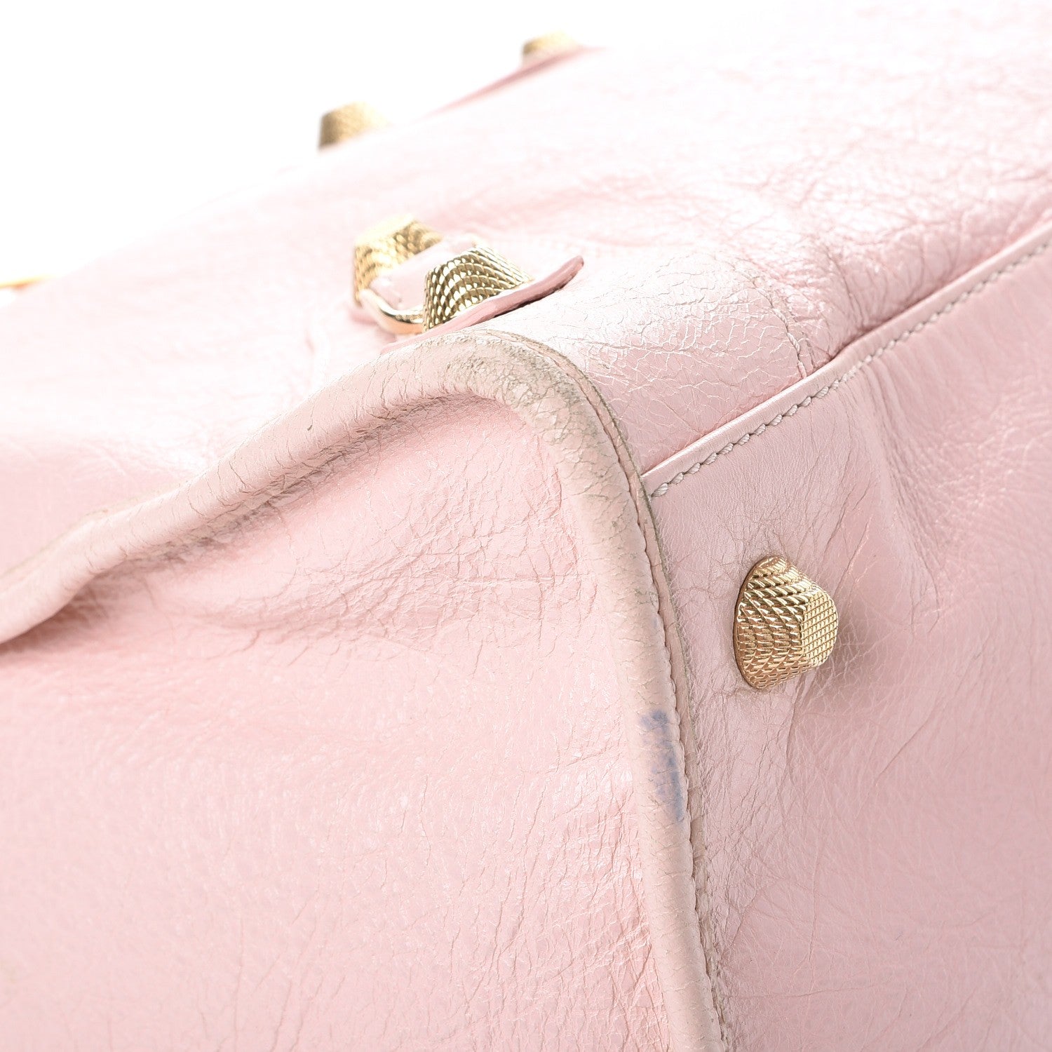 Balenciaga Agneau Giant 12 Gold Hardware Work Rose Poudre Rose Petunia 14 of 17