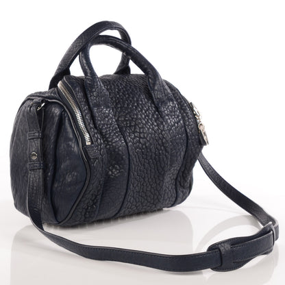 Alexander Wang Pebbled Lambskin Rockie Neptune 3 of 9