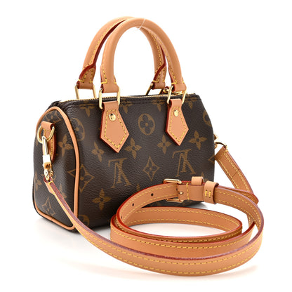 Louis Vuitton Monogram Nano Speedy Bandouliere 3 of 14