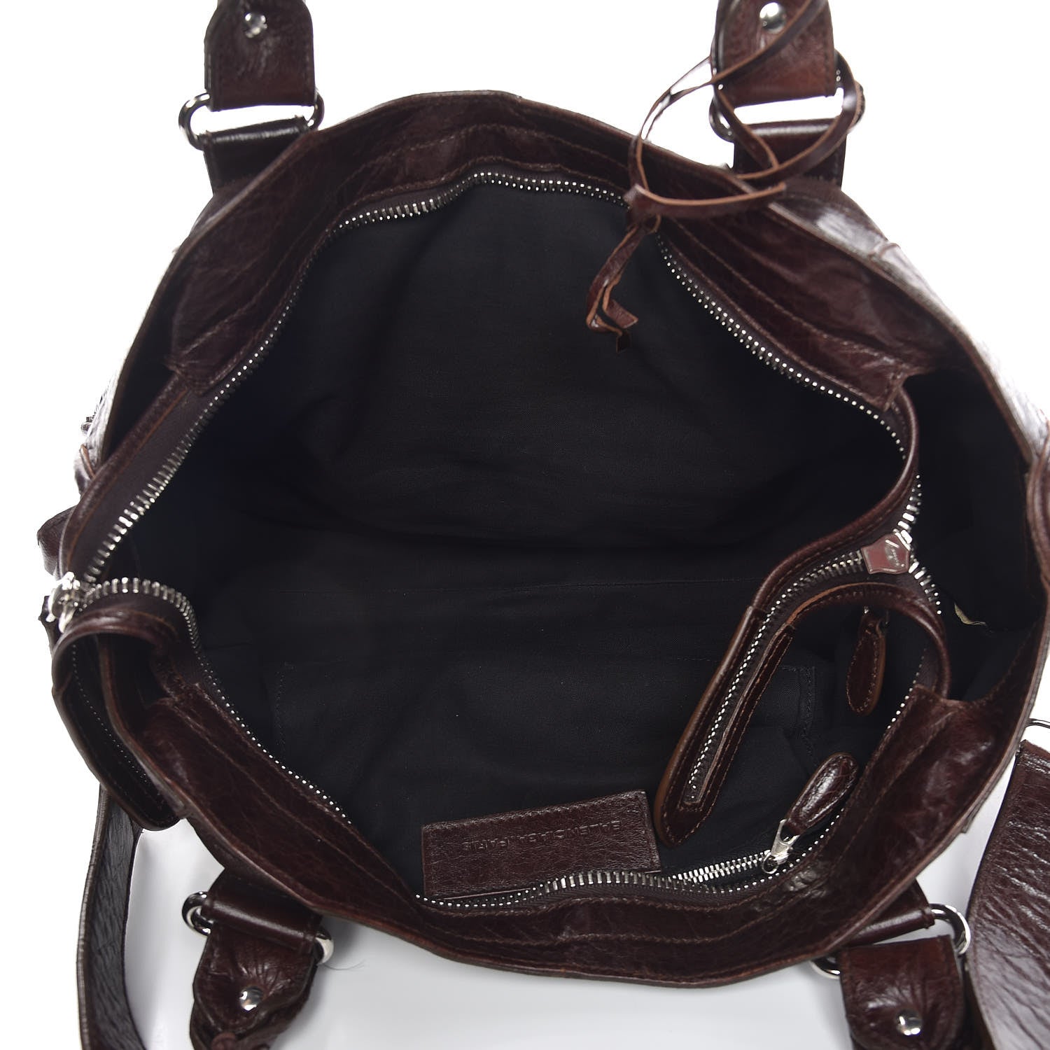 Balenciaga Chevre Giant 21 Silver Hardware Part Time Mogano 5 of 17