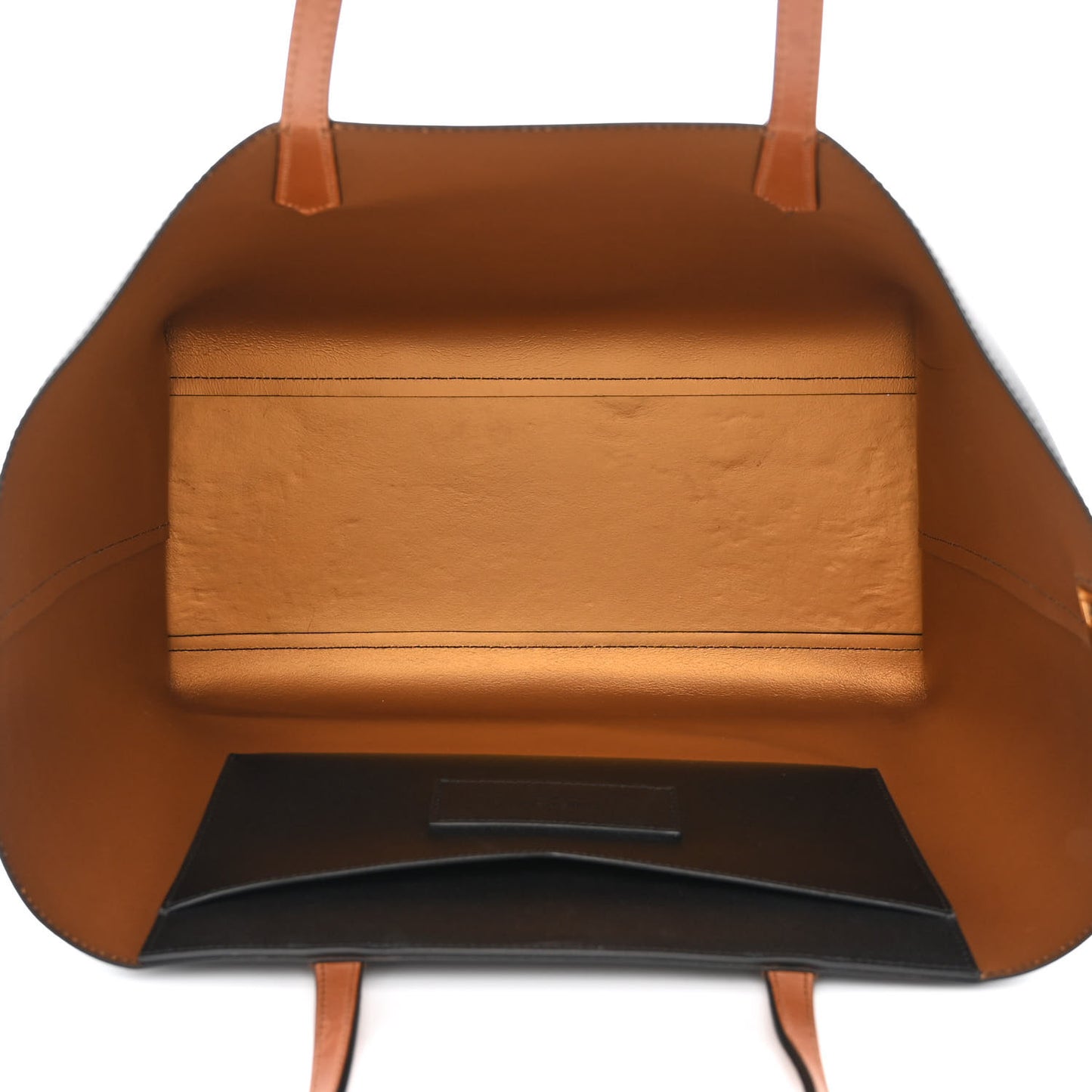 Calfskin Medium GV Shopper Tote Black