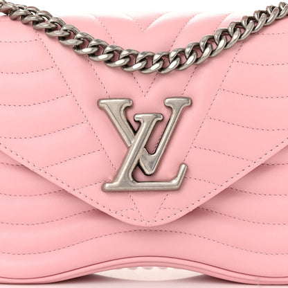 Louis Vuitton Calfskin New Wave Chain MM Smoothie Pink 8 of 10