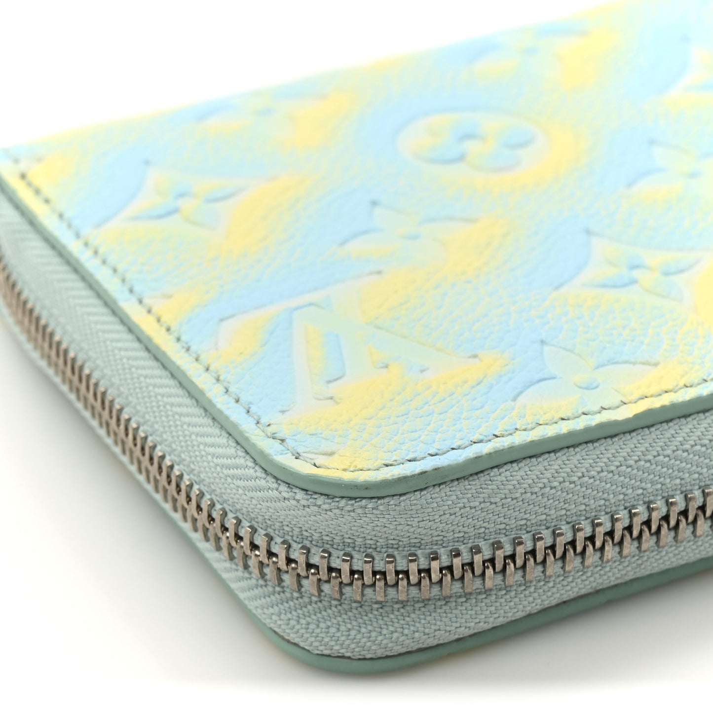 Empreinte Monogram Summer Stardust Zippy Wallet Water Green