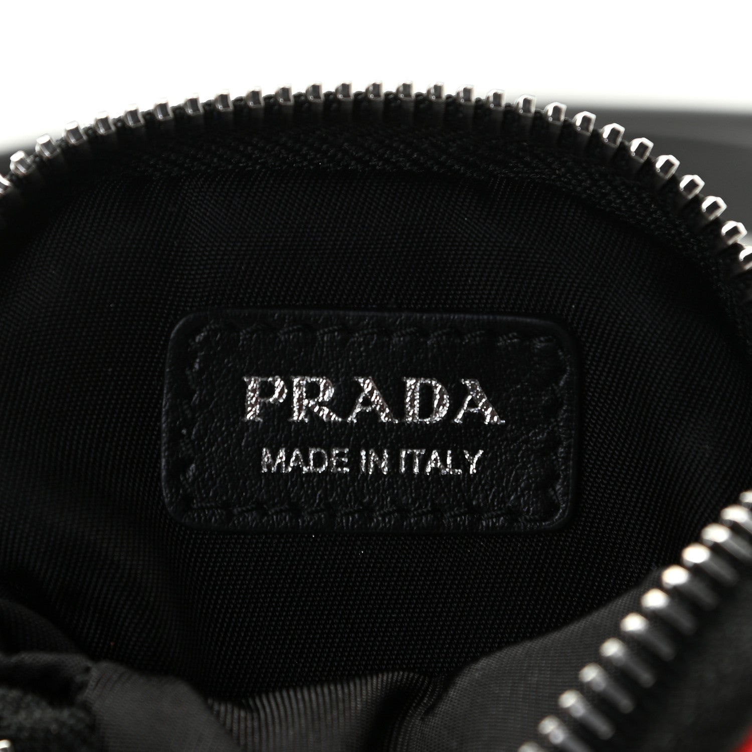 Prada Tessuto Nylon Pocket Smartphone Case Rosso 3 of 8