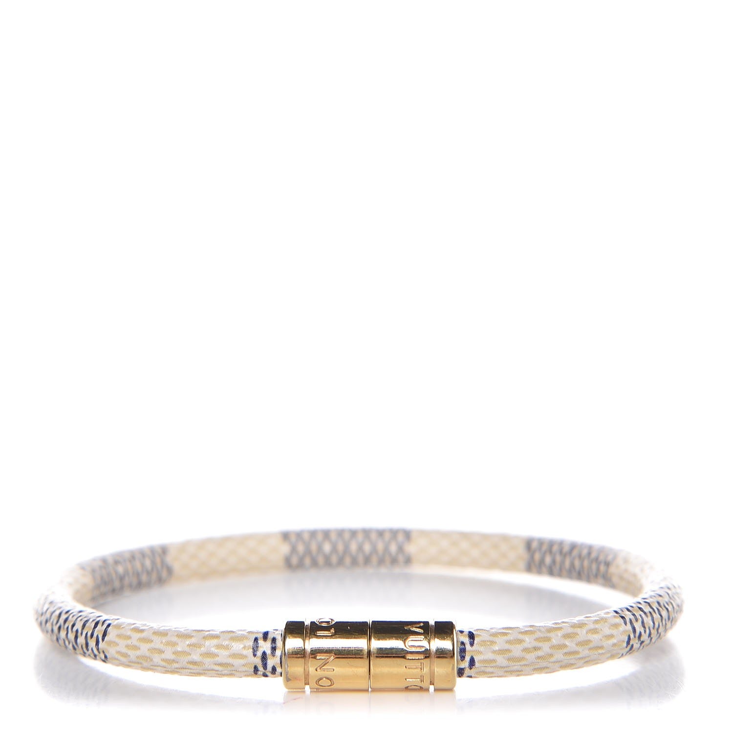 Louis Vuitton Damier Azur Keep It Bracelet 17 1 of 4