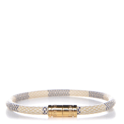 Louis Vuitton Damier Azur Keep It Bracelet 17 1 of 4