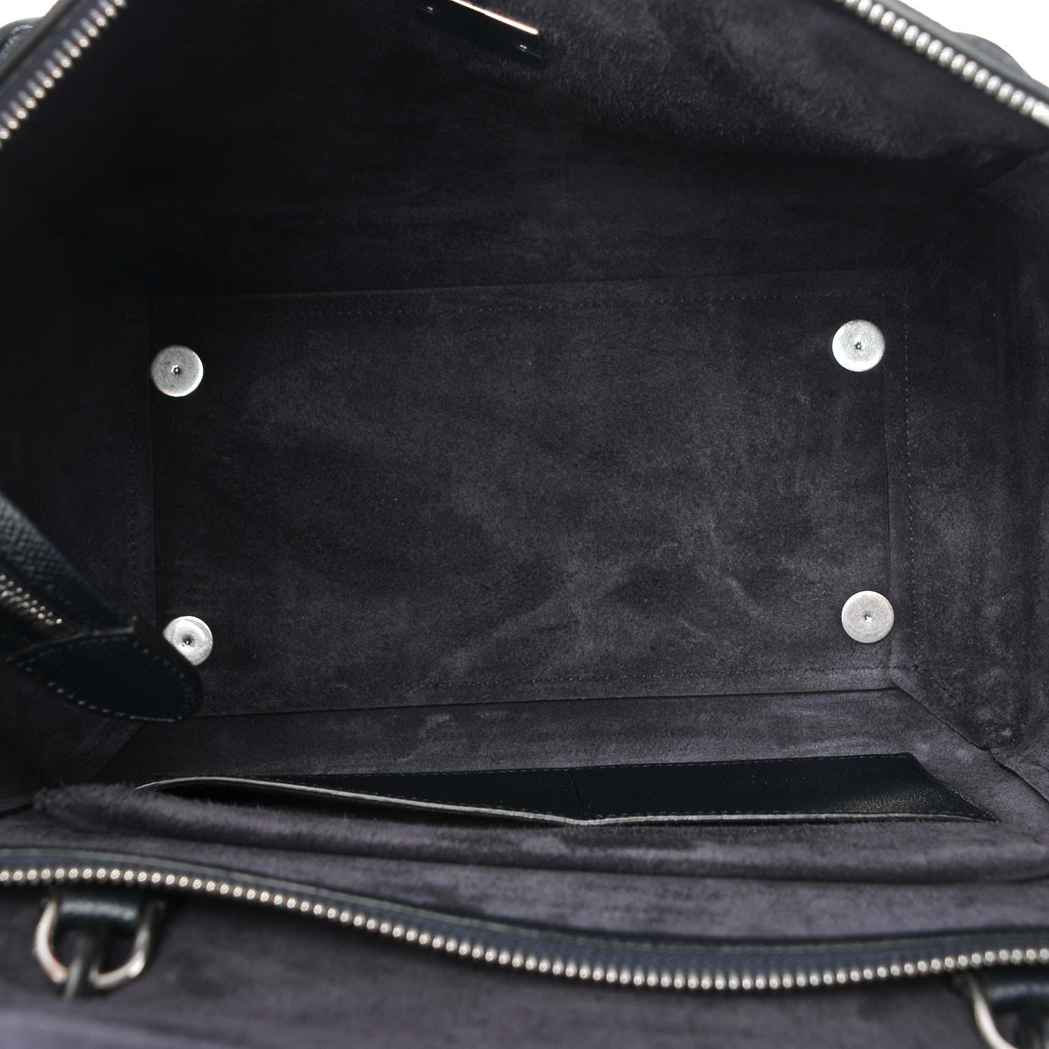 Celine Grained Calfskin Mini Belt Bag Navy 6 of 13