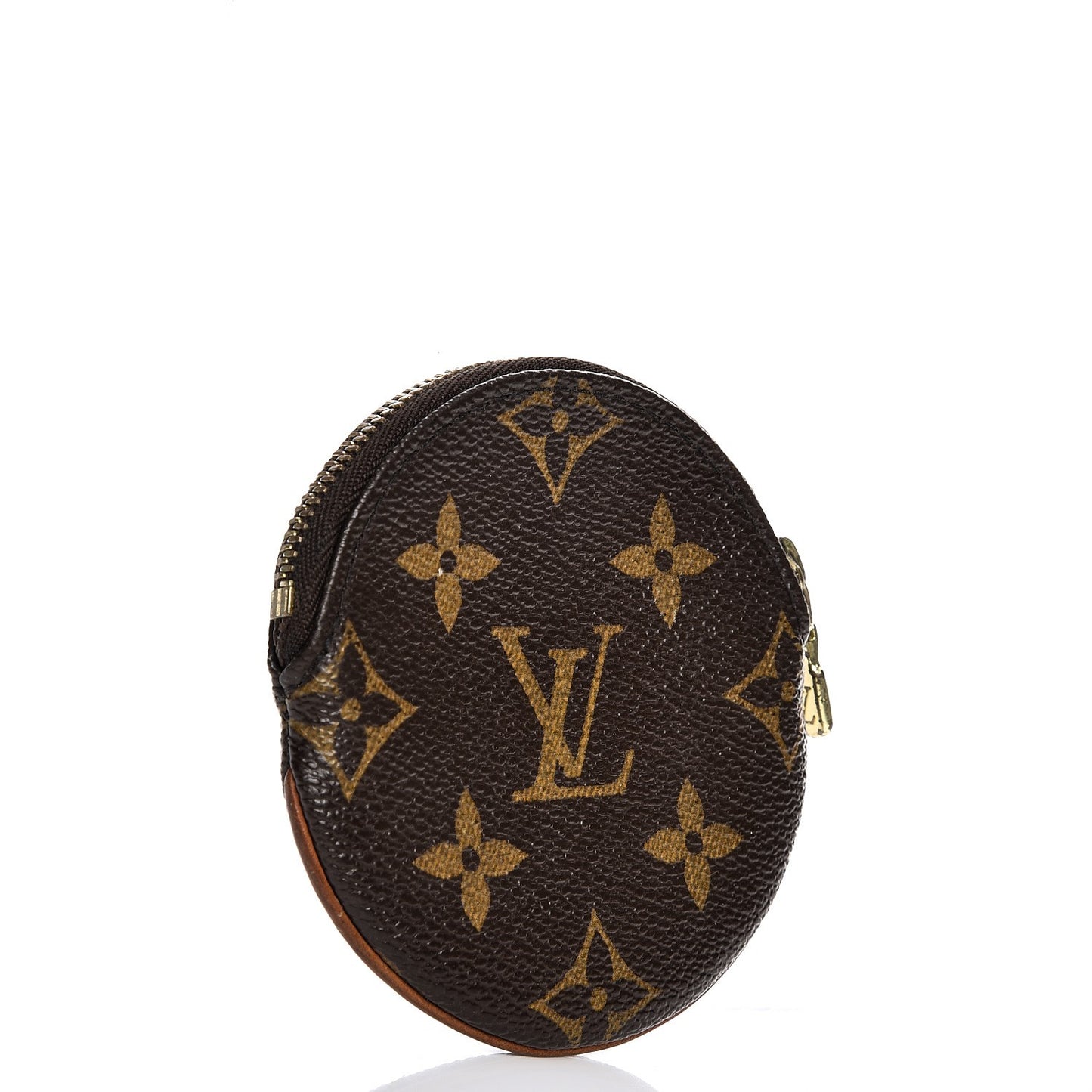 Monogram Round Coin Purse