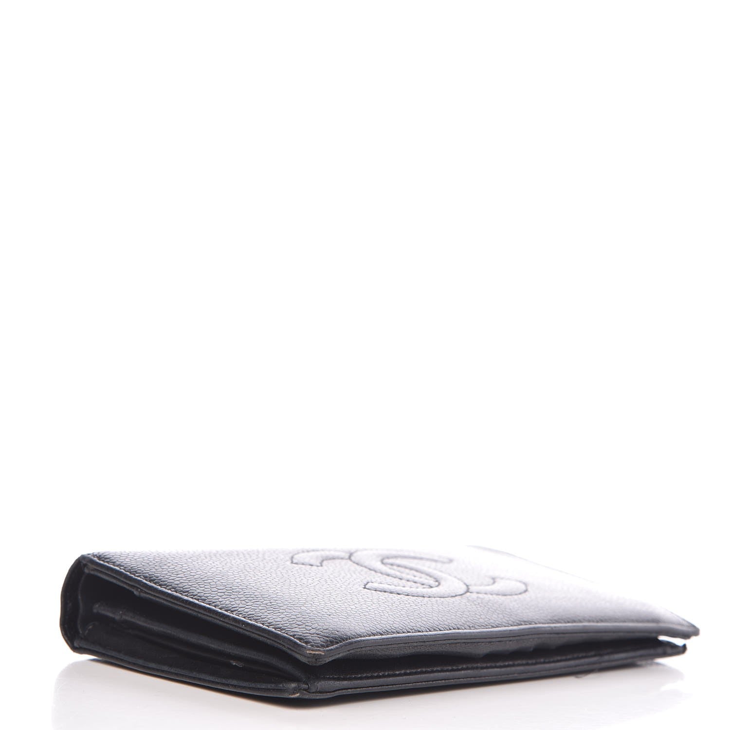 Chanel Caviar Timeless CC Yen Wallet Black 4 of 14