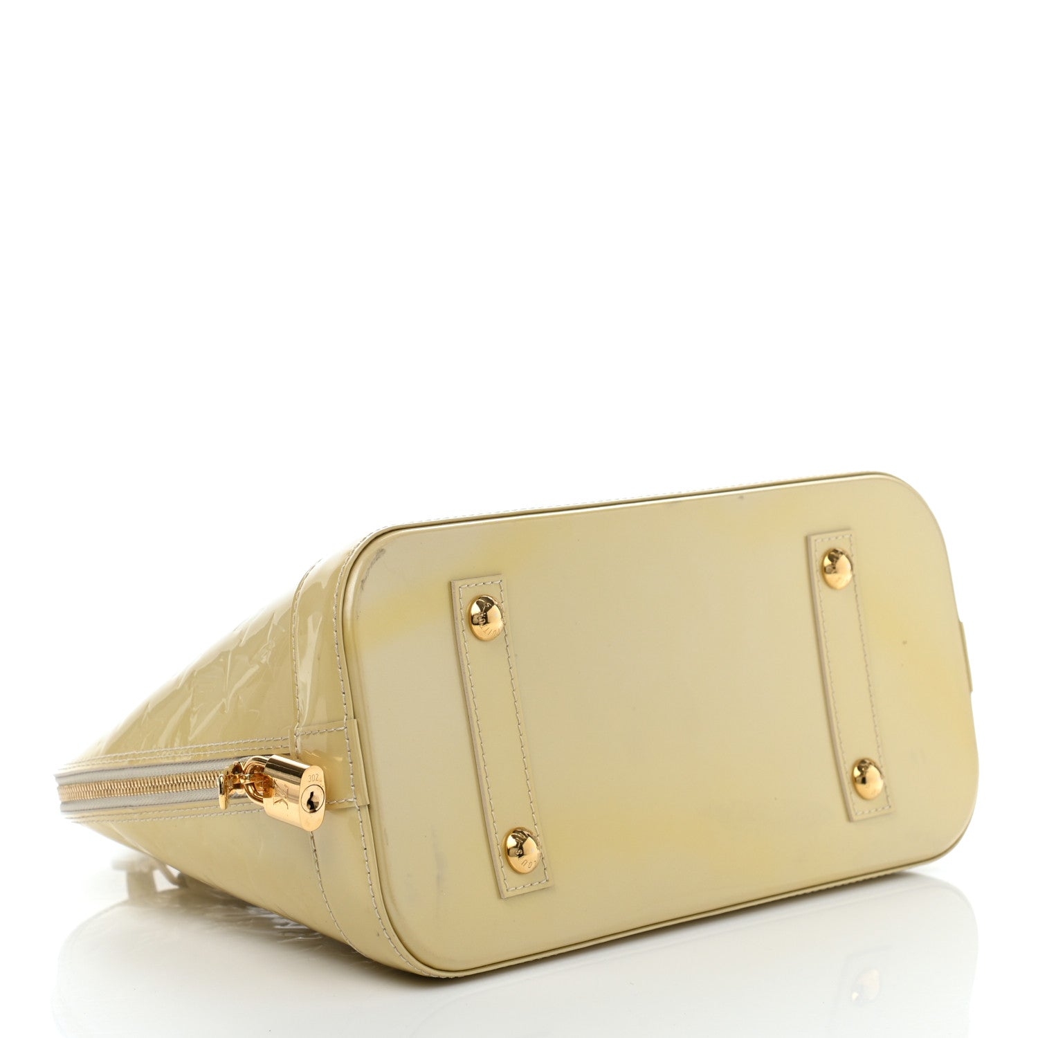 Louis Vuitton Vernis Alma PM Blanc Corail 4 of 10