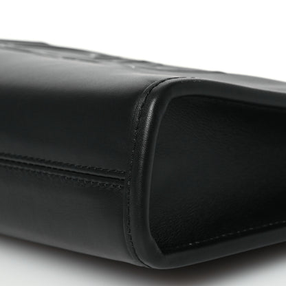 MCM Calfskin Aren Clutch Crossbody Black 10 of 11
