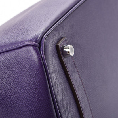 Hermes Epsom Birkin 35 Iris 42 of 43