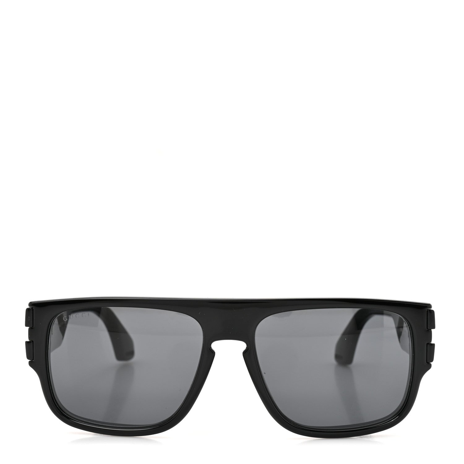 Gucci Acetate Rectangle Frame Web Sunglasses GG0664S Black 2 of 8
