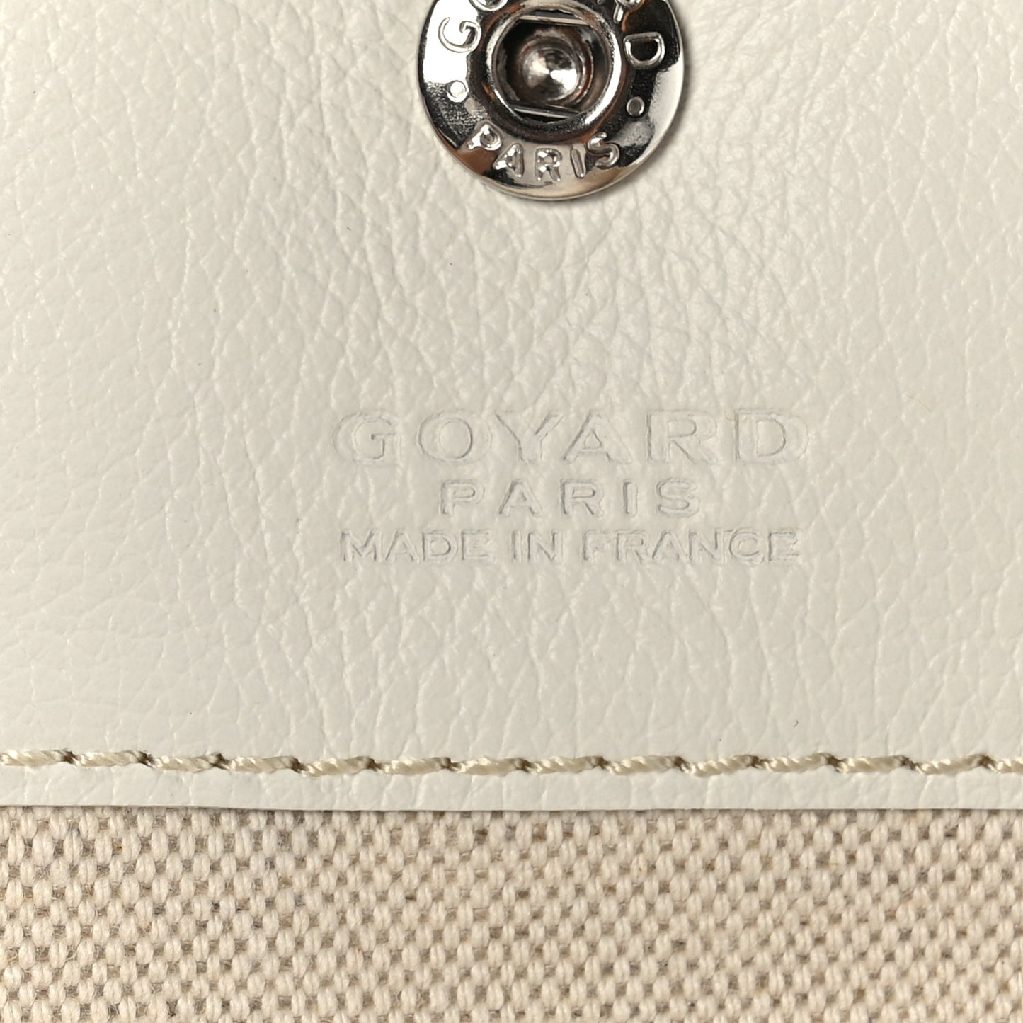 Goyardine Saint Louis GM White