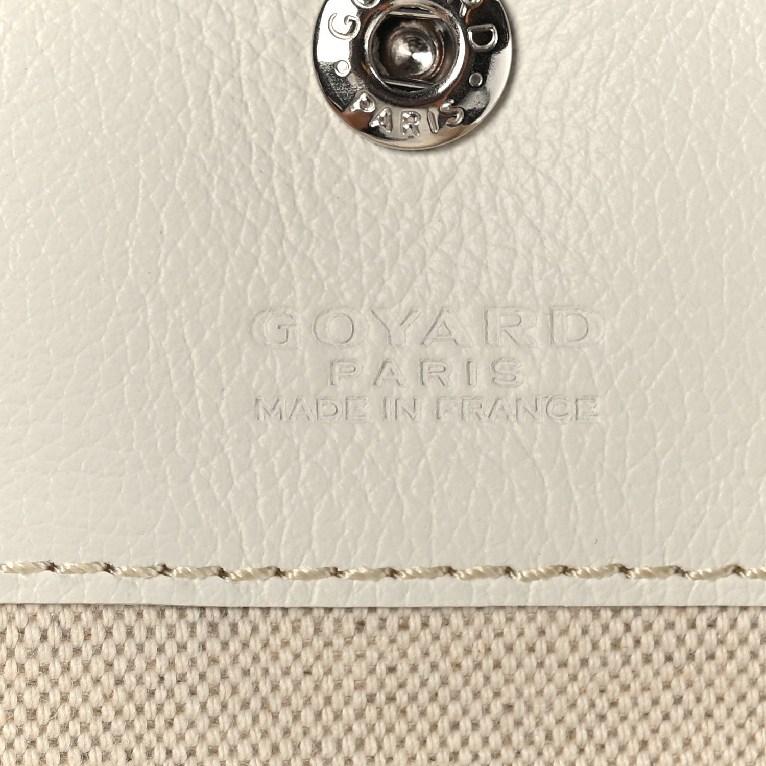 Goyard Goyardine Saint Louis GM White 7 of 10
