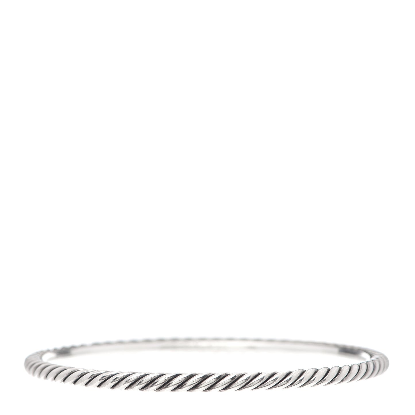Sterling Silver 3mm Cable Classics Bangle Bracelet