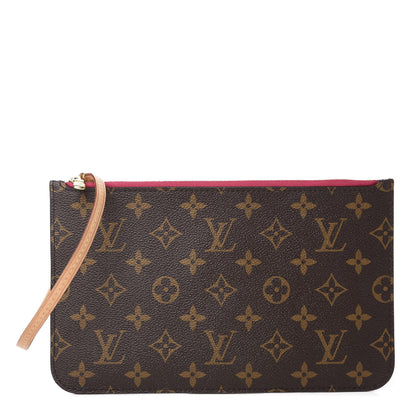 Louis Vuitton Monogram Neverfull MM GM Pochette Pivoine 1 of 9