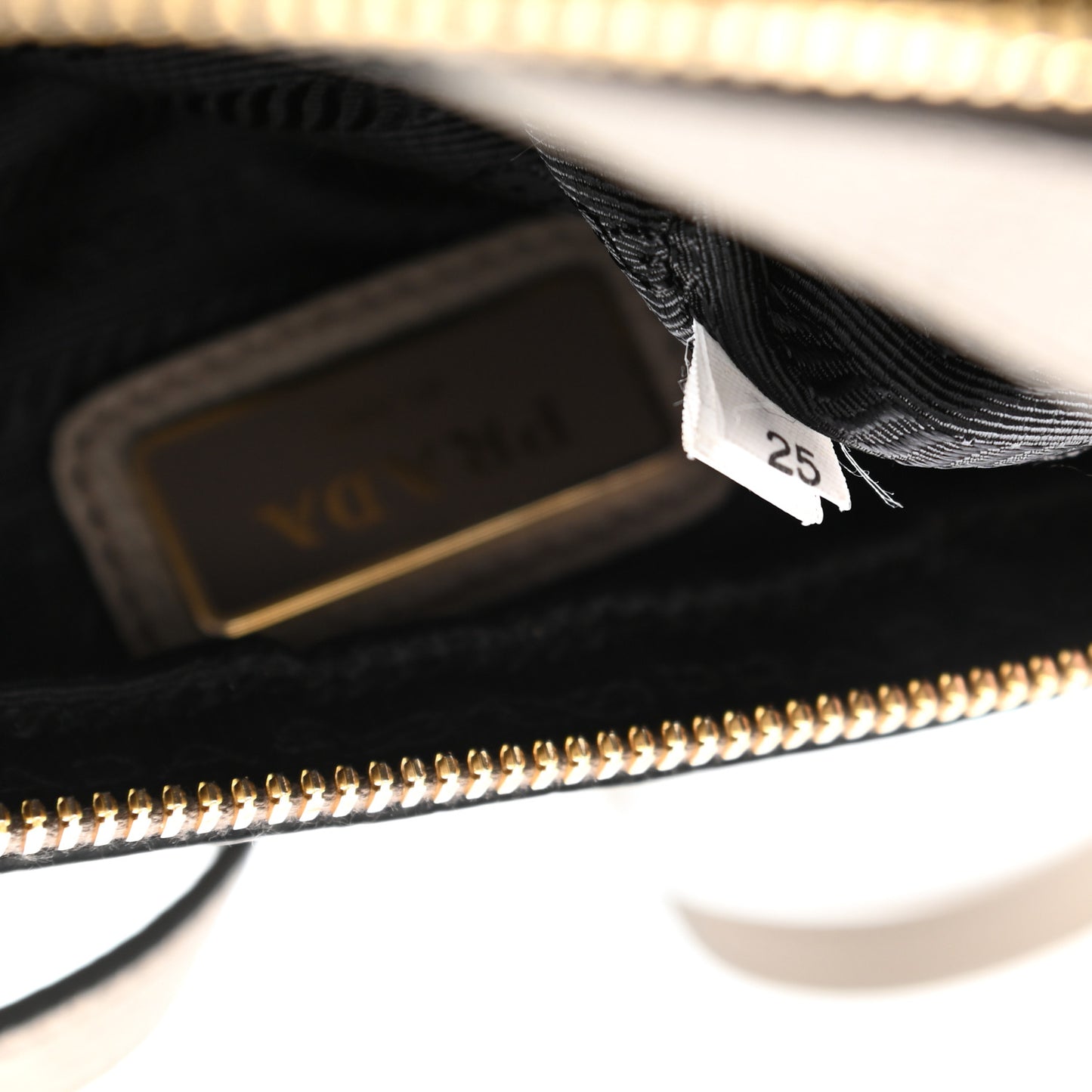 Vitello Daino Medium Double Zip Shoulder Bag Argilla