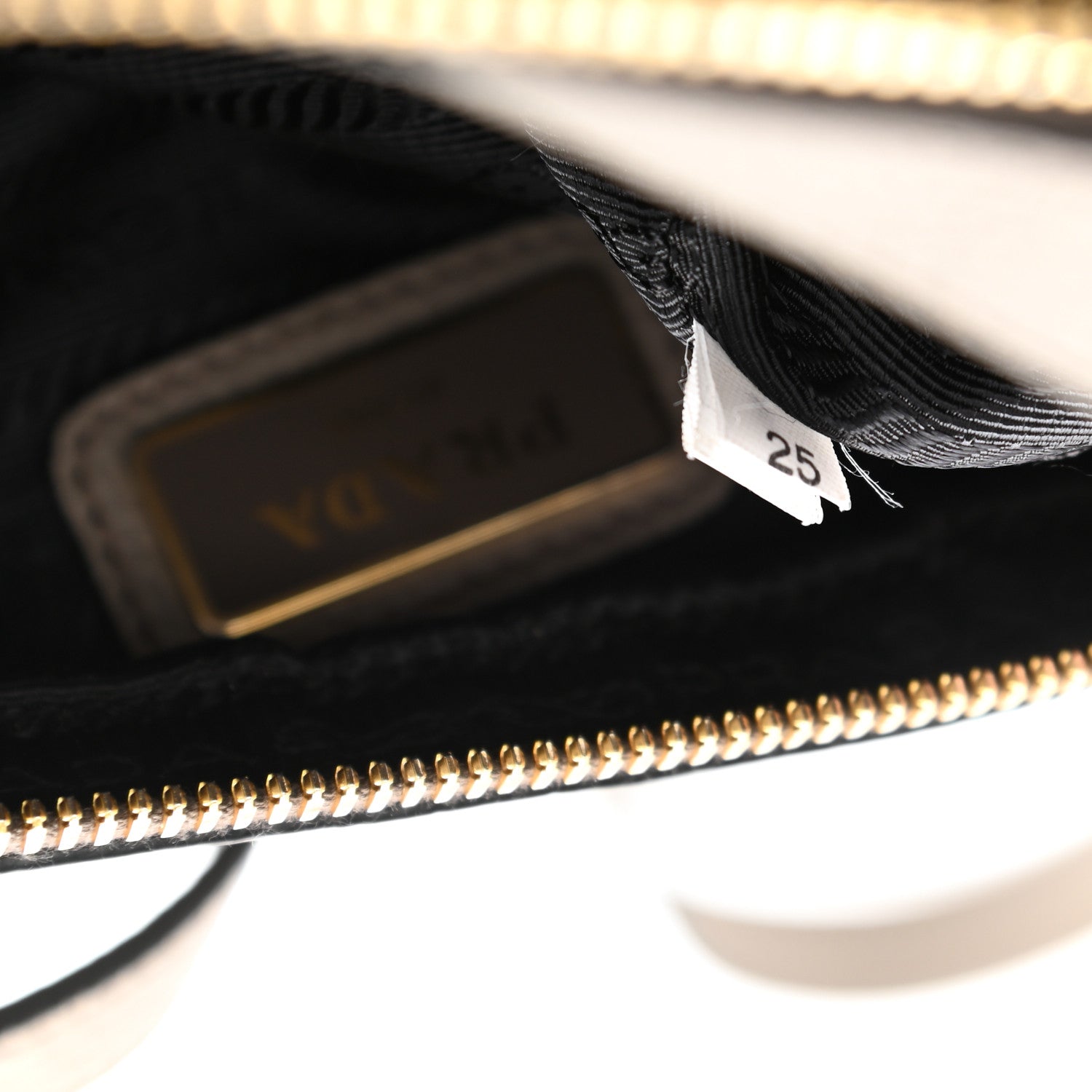 Prada Vitello Daino Medium Double Zip Shoulder Bag Argilla 11 of 14