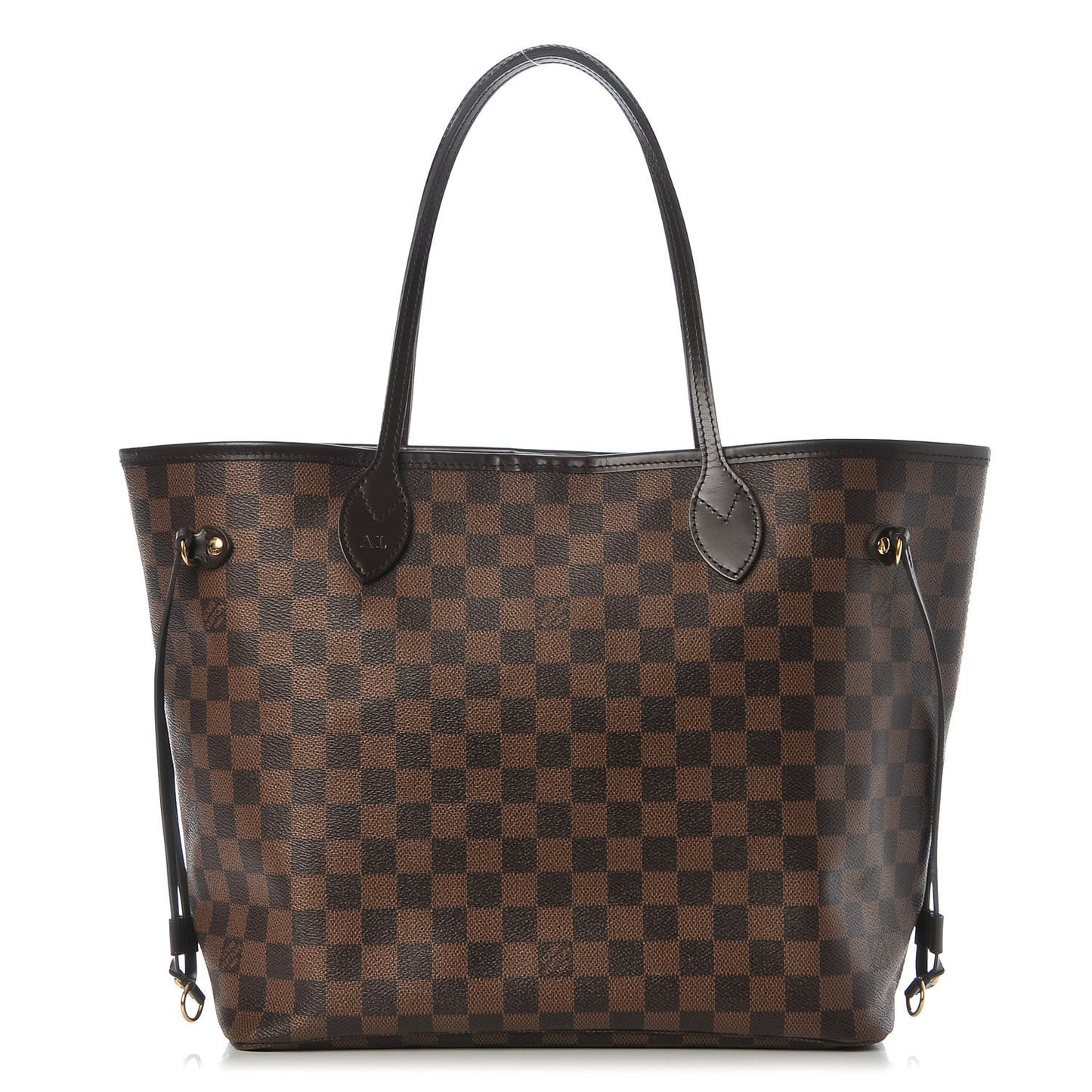 Damier Ebene Neo Neverfull MM Rose Ballerine