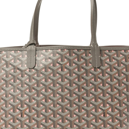 Goyard Goyardine Saint Louis Claire Voie PM Grege Powder Pink 9 of 11